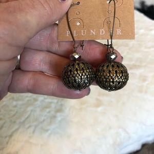 Antique Gold Earrings